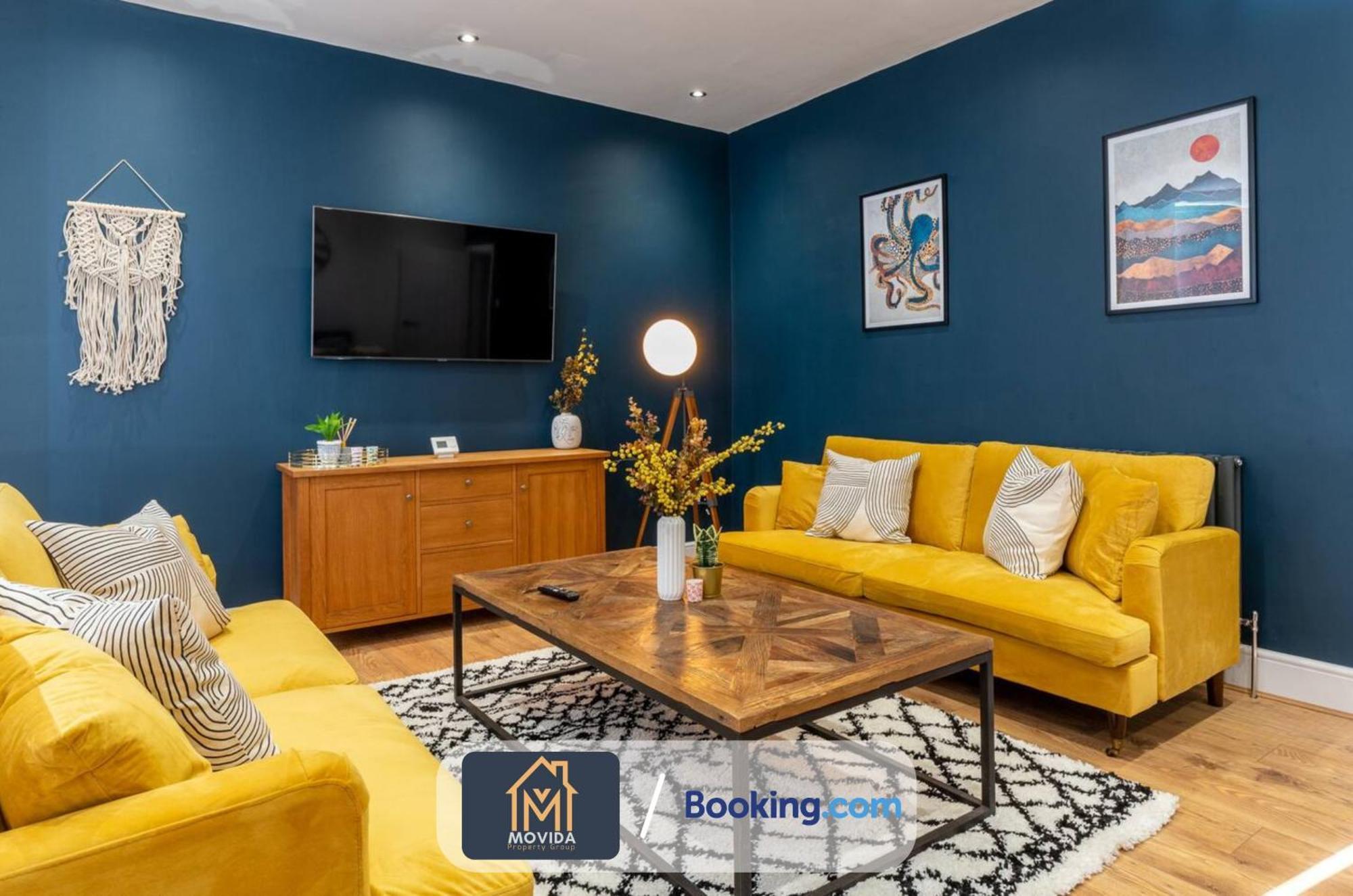 Central Elegant Three Bed Duplex By Movida Property Group Short Lets & Serviced Accommodation Harrogate Exteriör bild