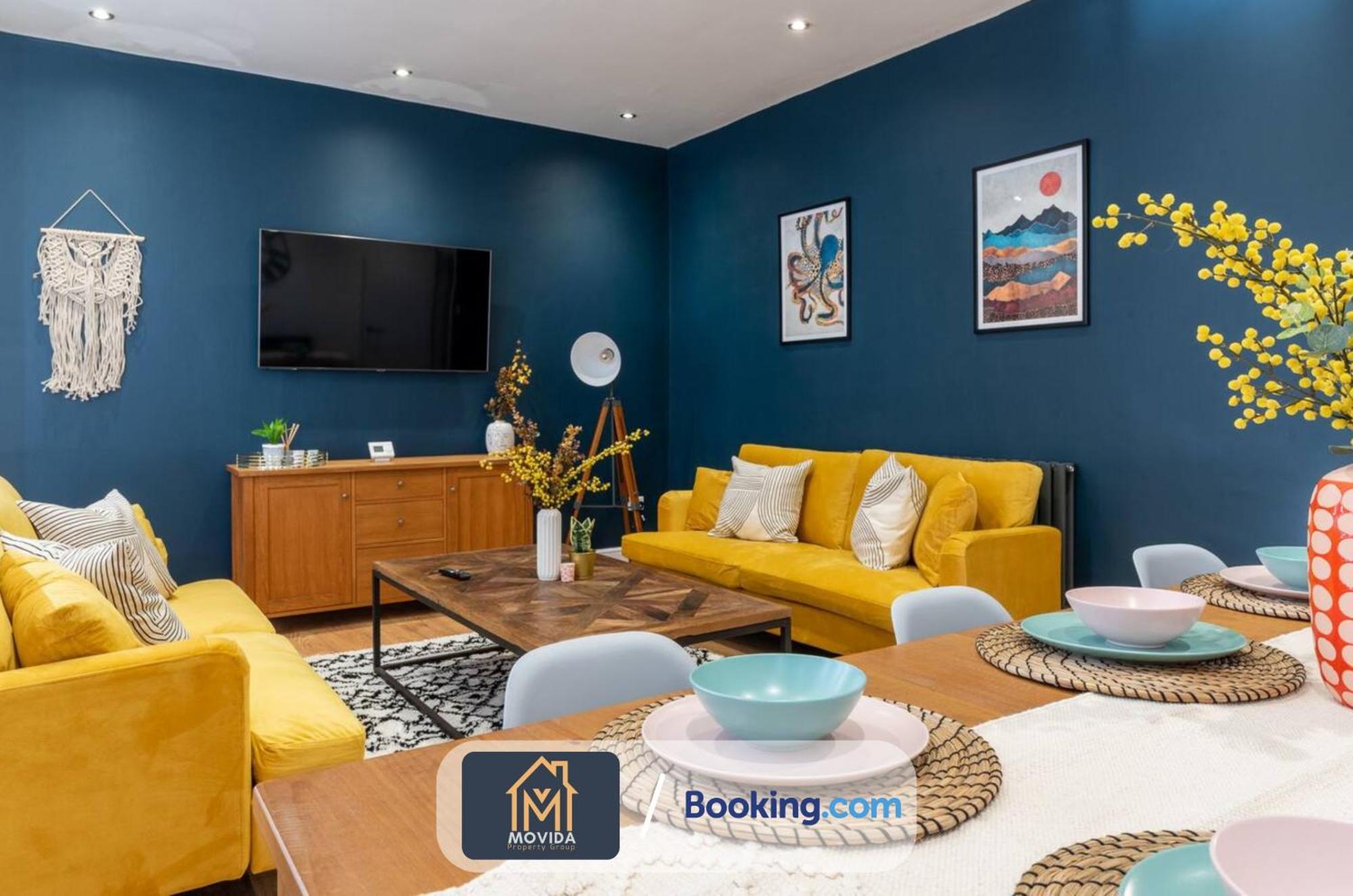 Central Elegant Three Bed Duplex By Movida Property Group Short Lets & Serviced Accommodation Harrogate Exteriör bild