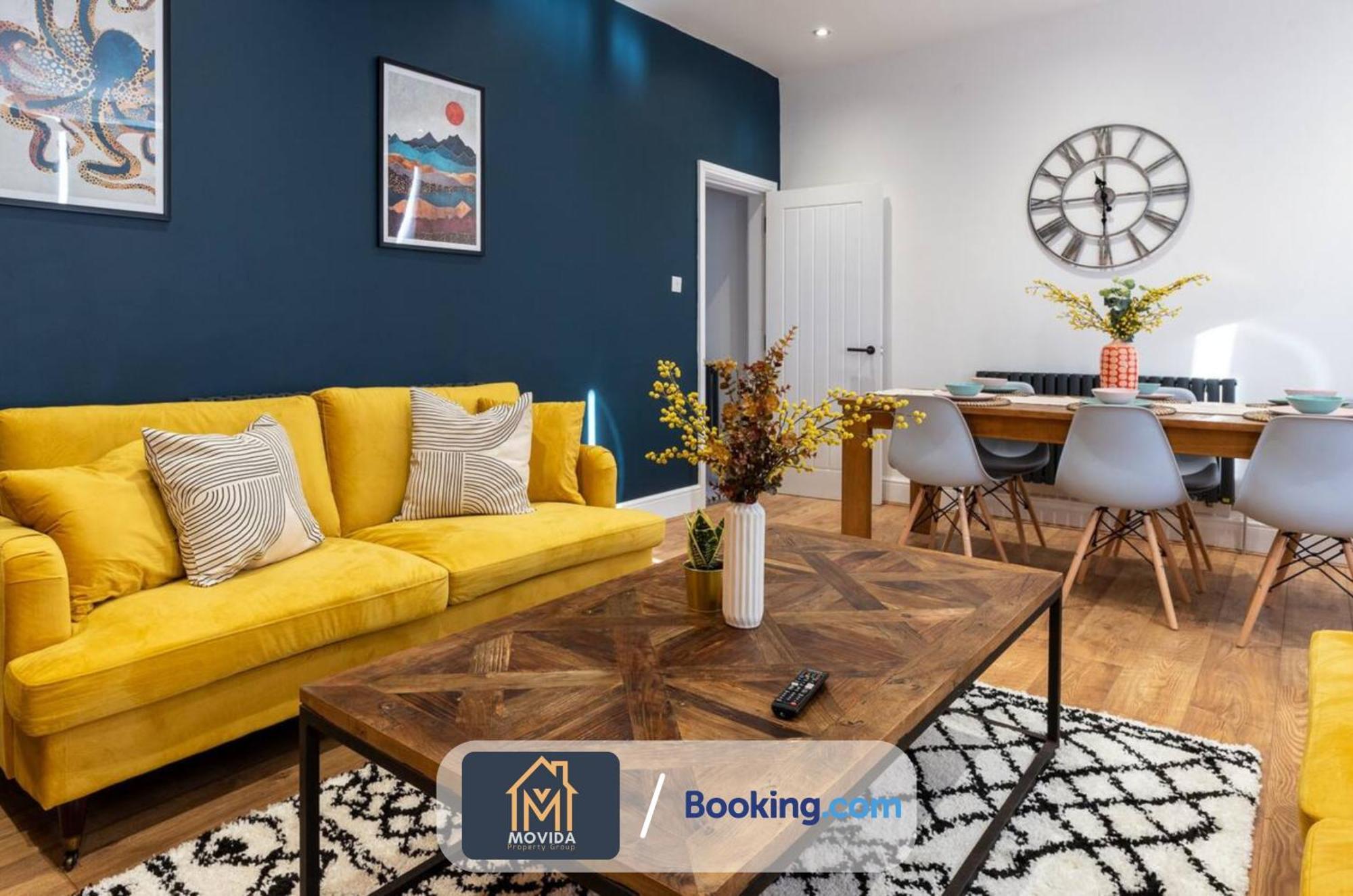 Central Elegant Three Bed Duplex By Movida Property Group Short Lets & Serviced Accommodation Harrogate Exteriör bild