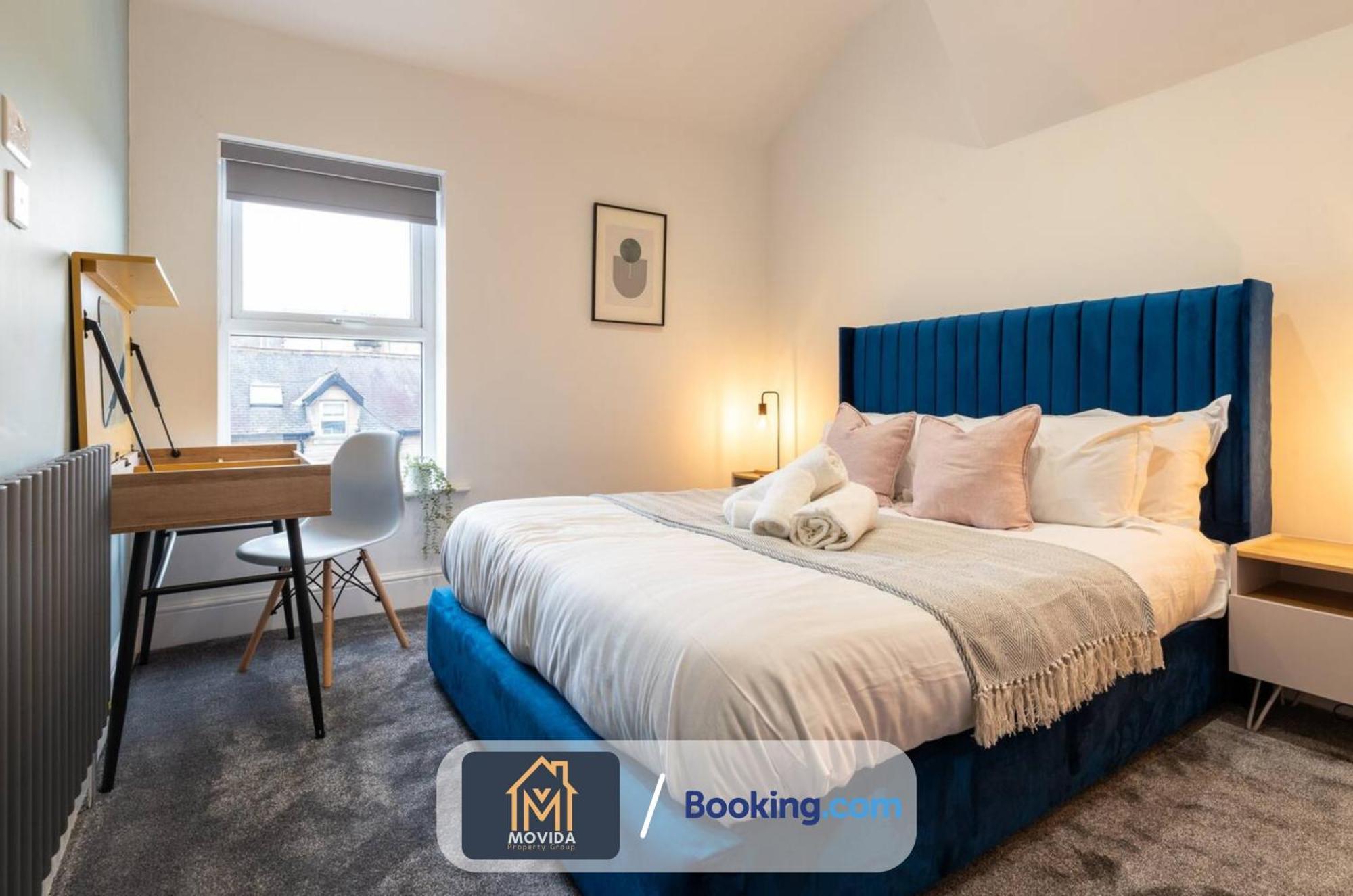 Central Elegant Three Bed Duplex By Movida Property Group Short Lets & Serviced Accommodation Harrogate Exteriör bild