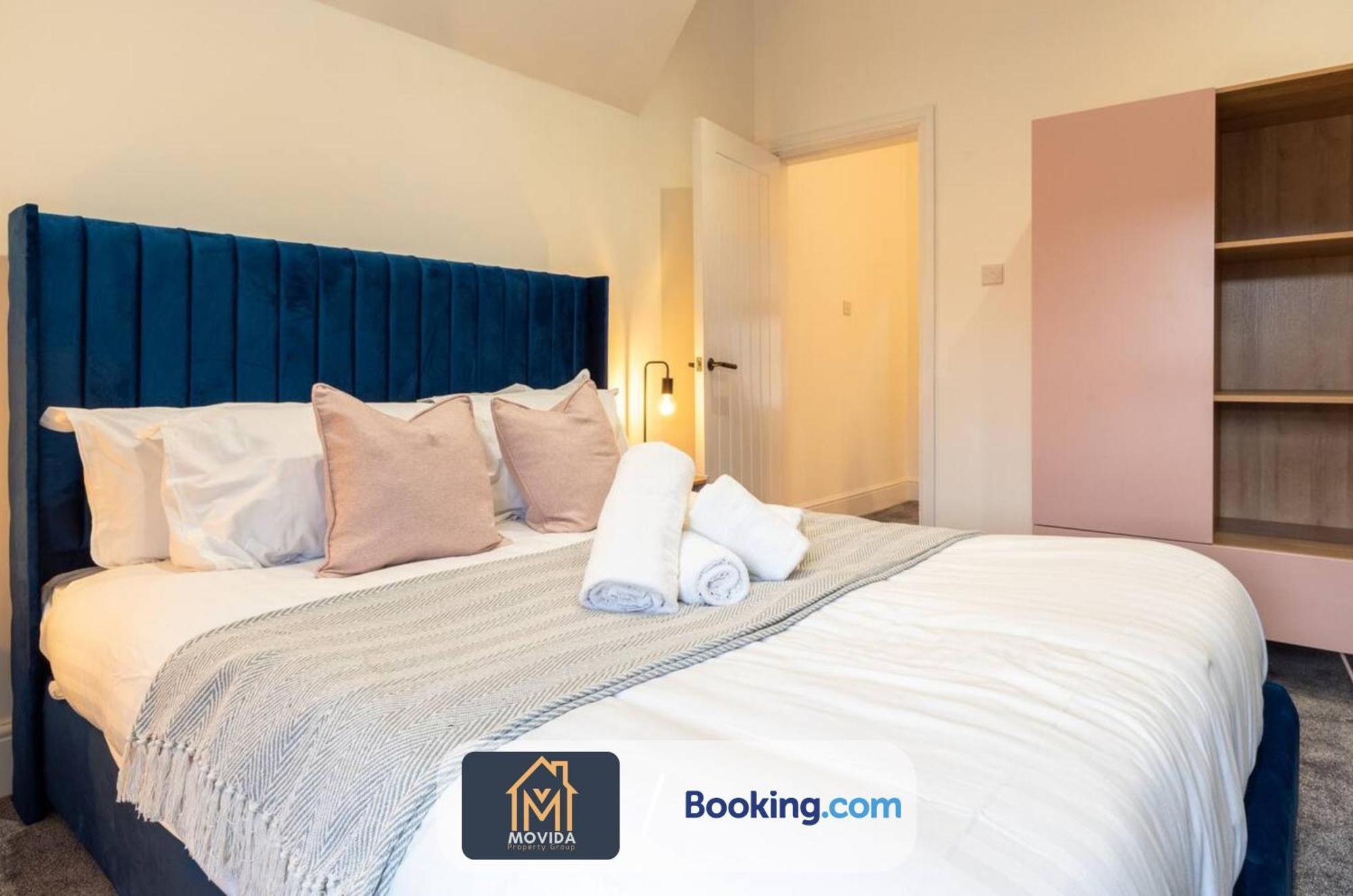 Central Elegant Three Bed Duplex By Movida Property Group Short Lets & Serviced Accommodation Harrogate Exteriör bild